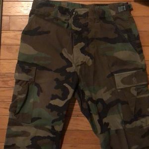 Woodland BDU Pants Size Small Regular